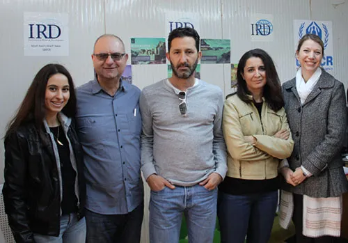 Team that traveled to Jordan.